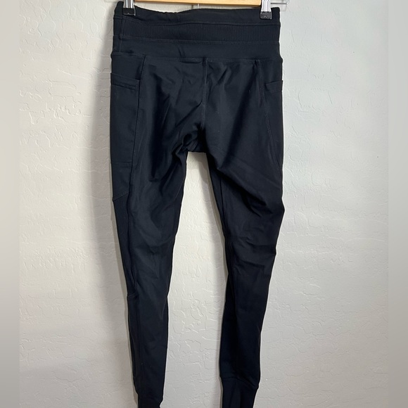 Athleta Excursion Tight Hybrid with Ribbing in Black, Size XS - Picture 6 of 9